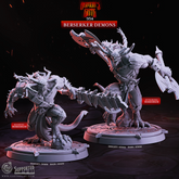 Berserker Demons 3D-printed model